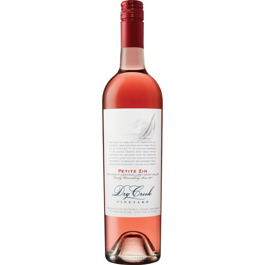 Petite Zin Rosé Bottle