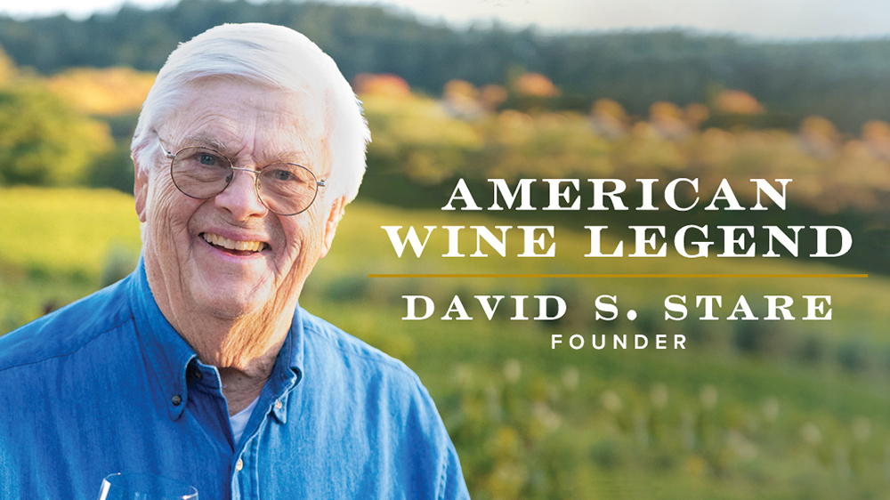 Dry Creek Vineyard Founder David S. Stare is honored as American Wine Legend at the 2021 Wine Star Awards