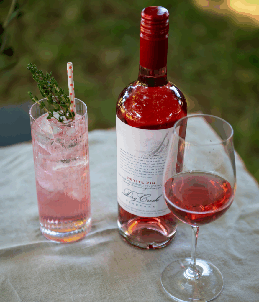 Rosé Thyme Lemonade